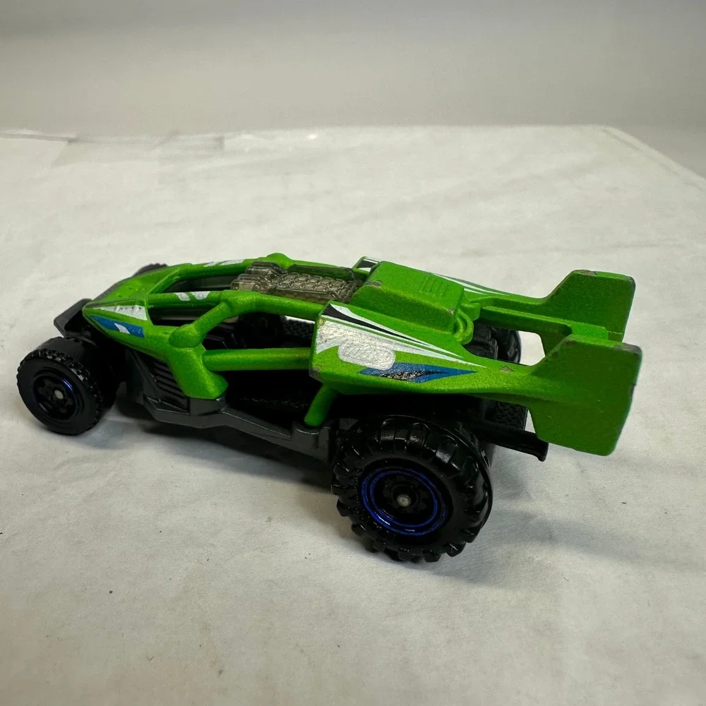 Green Roar by Four Buggy Toy Car‎ Diecast Mattel 2014